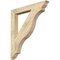 Ekena Millwork Funston Traditional Rough Sawn Bracket, Douglas Fir, 4"W x 34"D x 38"H BKT04X34X38FST01RDF - alternate 1